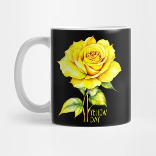Yellow Day Rose Day Mug